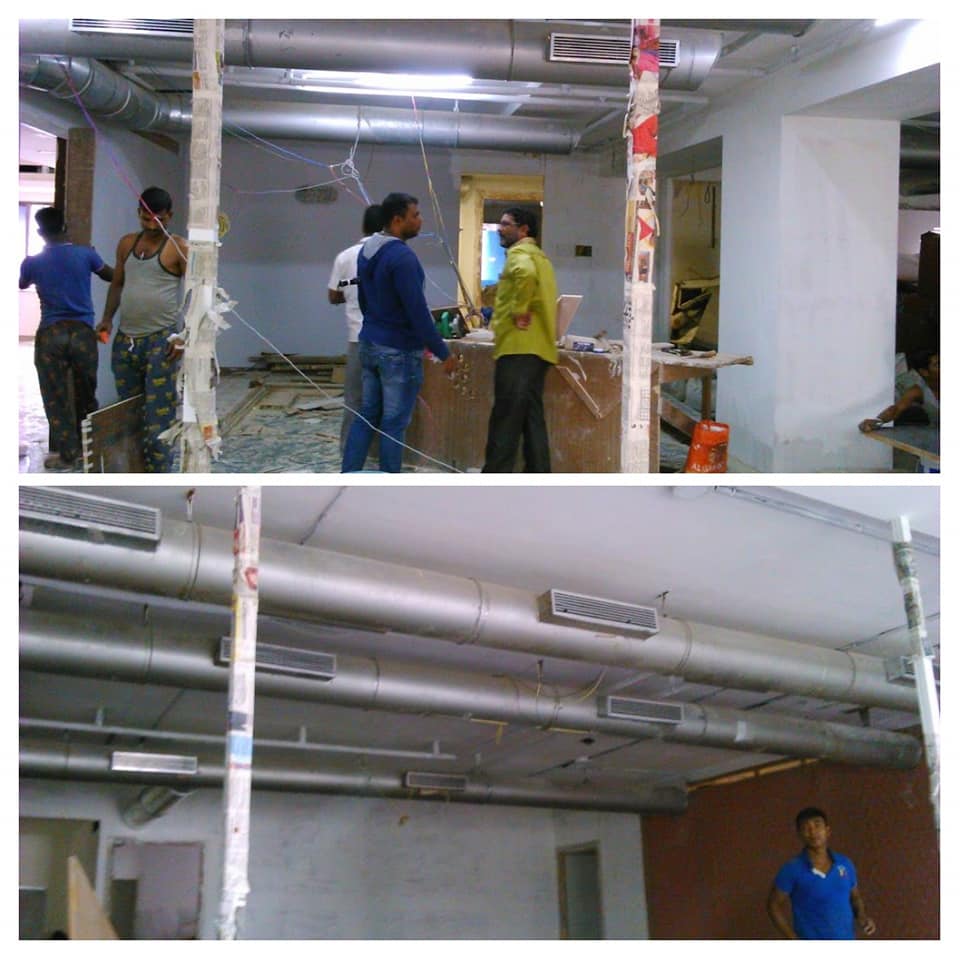 Central AC Duct Connections
